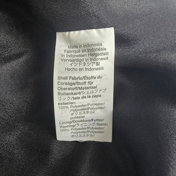 J Crew Womens Dutch Floral Dress 6 Midi Tie-Neck Pink Black Cocktail Preppy - Picture 10 of 10